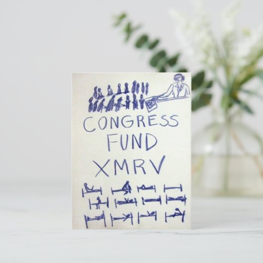 KP-Kongressfonds xmrv Postkarte (Stehend Vorderseite)