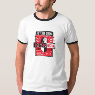 KPFK 55-jähriges Ringer-Shirt T-Shirt