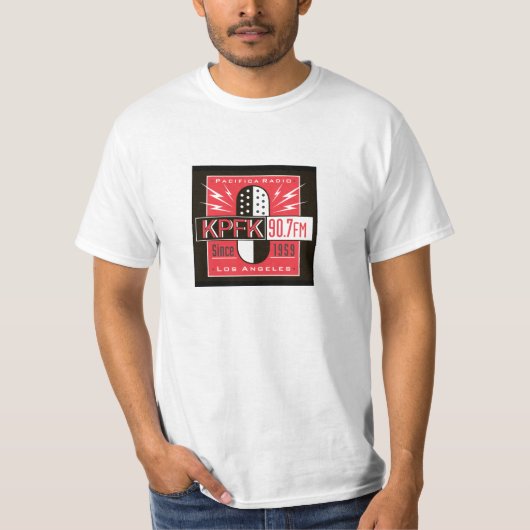 KPFK grundlegender Logo-T - Shirt (Vorderseite)