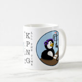KPNG REDE RADIO PENGUIN KAFFEETASSE (VorderseiteRechts)