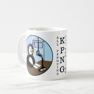 KPNG REDE RADIO PENGUIN KAFFEETASSE