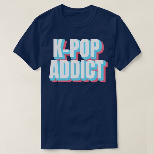 KPop Addict T-Shirt (Design vorne)