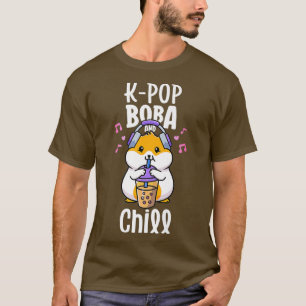 KPop and Chill Boba und K-Pop Shirt Kawaii