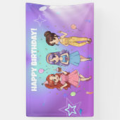 KPOP Birthday Banner (Vertikal)