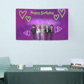 KPOP boy band birthday party Banner (Messeveranstaltung)