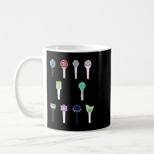 KPOP BOY GROUP LIGHTSTICK SET KAFFEETASSE (Links)