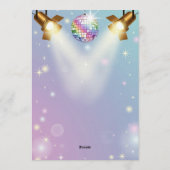 KPOP-Dämonenjäger Inspirierte Einladung (Rückseite)