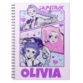 KPop Dämonenjäger Notizbuch, Kids Huntrix Notizblock (Vorderseite)