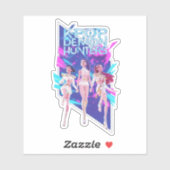 Kpop Demon Hunter Dark Fantasy Art | Anime-Inspire Aufkleber