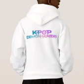 KPop Demon Hunters Kids Hoodie, Huntrix Hoodie (Rückseite)