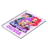 KPop Demon Hunters Notebook, Kids Huntrix Notizblock (Linke Seite)