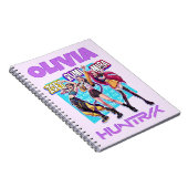 KPop Demon Hunters Notebook, Kids Huntrix Notizblock (Rechte Seite)