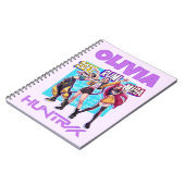 KPop Demon Hunters Notebook, Kids Huntrix Notizblock (Linke Seite)