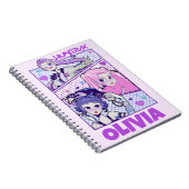 KPop Demon Hunters Notebook, Kids Huntrix Notizblock (Rechte Seite)