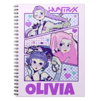 KPop Demon Hunters Notebook, Kids Huntrix Notizblock