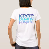 KPop Demon Hunters Tshirt, Huntrix Womens T-Shirt (Rückseite)