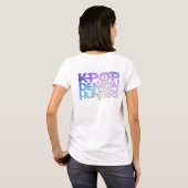 KPop Demon Hunters Tshirt, Huntrix Womens T-Shirt (Schwarz voll)