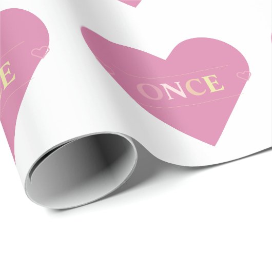 Kpop einmal zweimal Niedliches Tee-Ästhetik-Wrappi Geschenkpapier (Rolleneckpunkt)