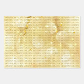 KPOP GOLDEN Geschenkverpackung Geschenkpapier Set (Vorderseite 3)