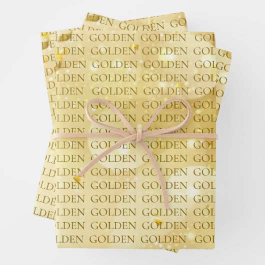 KPOP GOLDEN Gift Wrap Geschenkpapier Set (Beispiel)
