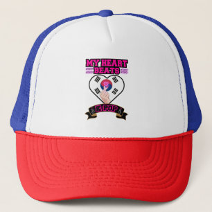 KPop Heart Korea Flag Hand Symbol Music Design Truckerkappe