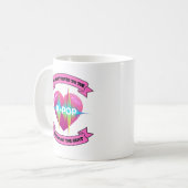 KPop Heart Sound Rhythm Music Beat Design Kaffeetasse (Vorderseite Links)