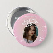 Kpop Idol Birthday Fancafe Style Button Button (Vorne & Hinten)