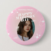Kpop Idol Birthday Fancafe Style Button Button (Vorderseite)