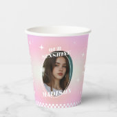 Kpop Idol Birthday Fancafe Style Cuphülse Pappbecher (Vorderseite)
