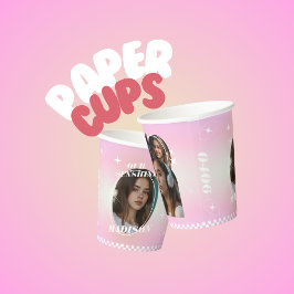 Kpop Idol Birthday Fancafe Style Cuphülse Pappbecher