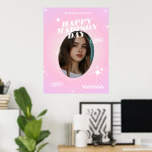 Kpop Idol Birthday Fancafe Style Poster (Heimbüro)