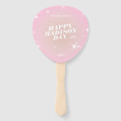 Kpop Idol Birthday Fancafe Style Set of Fans Fächer (Vorderseite)