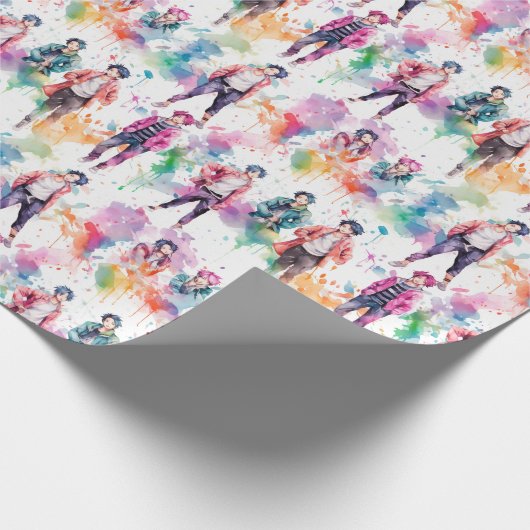 Kpop Idols - Geschenkpapier (Ecke)