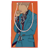 Kpop-Illustration Kleine Geschenktüte (Vorderseite)