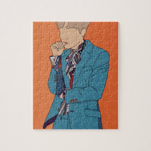 Kpop-Illustration Puzzle (Vertikal)