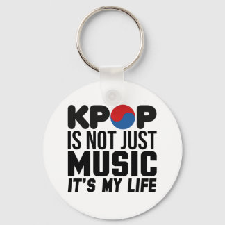 Kpop ist meine Livemusik-Slogan-Grafik Schlüsselanhänger