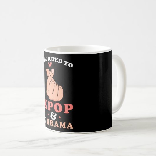 Kpop Kdrama Kaffeetasse (VorderseiteRechts)