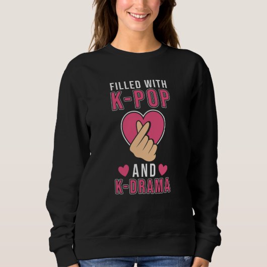 Kpop Kdrama Sweatshirt (Vorderseite)