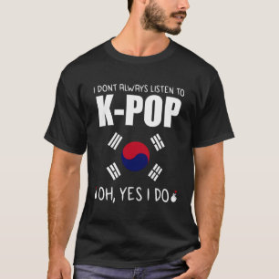 Kpop Korea Pop Merchandise Südkorea Geschenk T-Shirt
