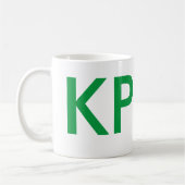 Kpop | Music Fan Geschenk grün Kaffeetasse (Links)