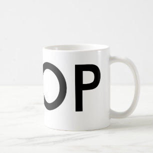 Kpop Music Fan Geschenk schwarz-weiß Kaffeetasse