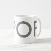 Kpop | Music Fan Gift grau Kaffeetasse (VorderseiteRechts)