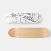 Kpop Roy Kim Skateboard (Horizontal)