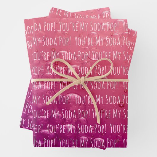 KPOP SODA POP GIFT WRAP GESCHENKPAPIER SET (Beispiel)