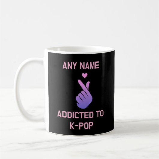 Kpop Tasse Benutzerdefiniert Koreanisches Geschenk (Links)