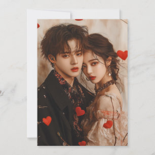KPop Valentine Card Feiertagskarte