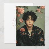 KPop Valentine Card Feiertagskarte (Vorne/Hinten)