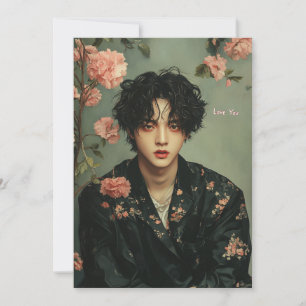 KPop Valentine Card Feiertagskarte