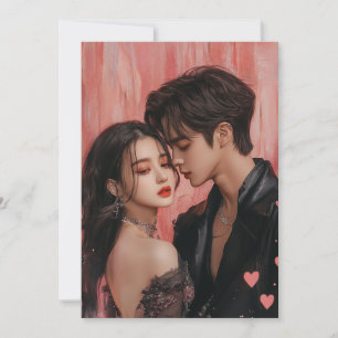 KPop Valentine Card Feiertagskarte