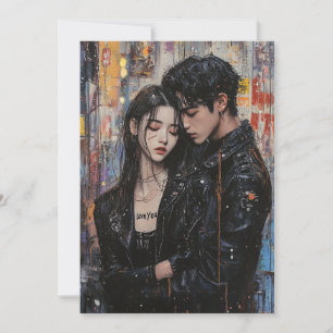 KPop Valentine Card Feiertagskarte
